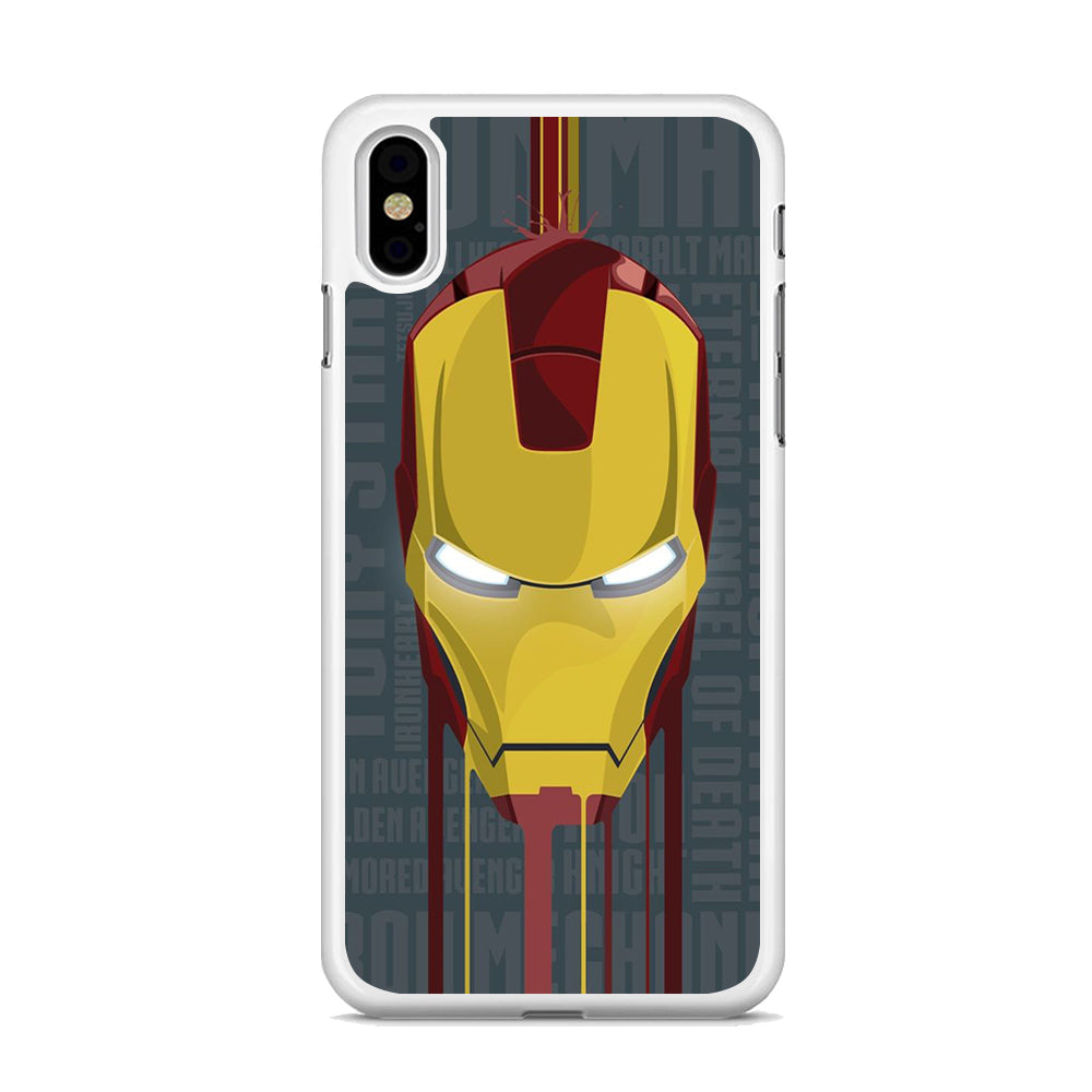 Ironman Mask iPhone X Case