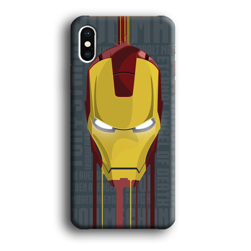 Ironman Mask iPhone X Case