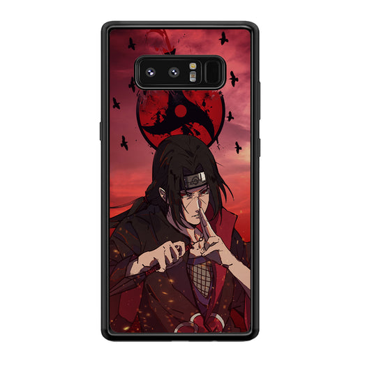 Itachi Blood Eye Samsung Galaxy Note 8 Case