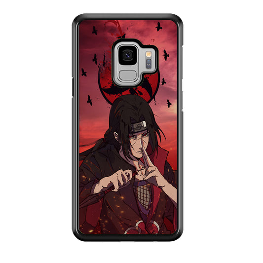 Itachi Blood Eye Samsung Galaxy S9 Case