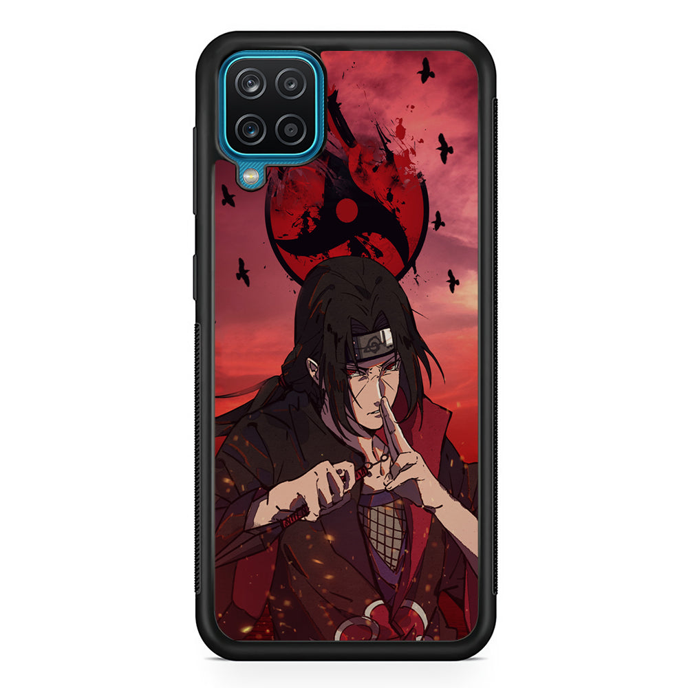 Itachi Blood Eye Samsung Galaxy A12 Case