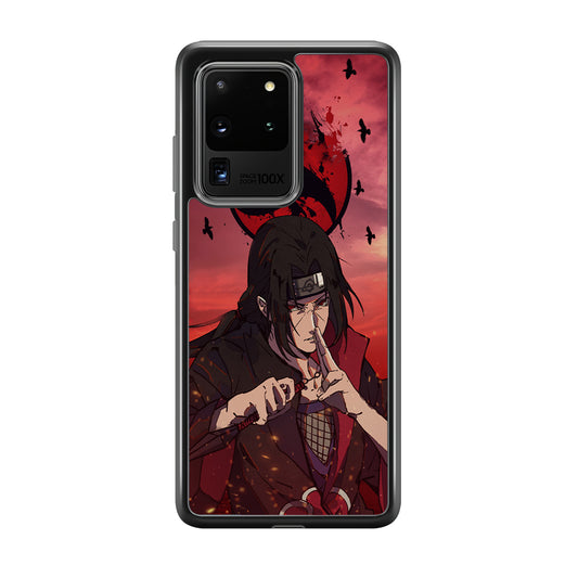 Itachi Blood Eye Samsung Galaxy S20 Ultra Case