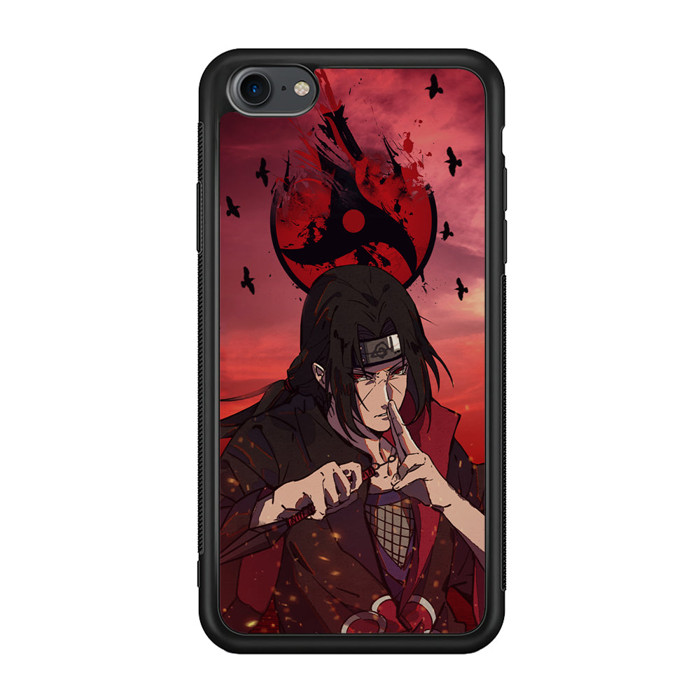 Itachi Blood Eye iPhone 8 Case