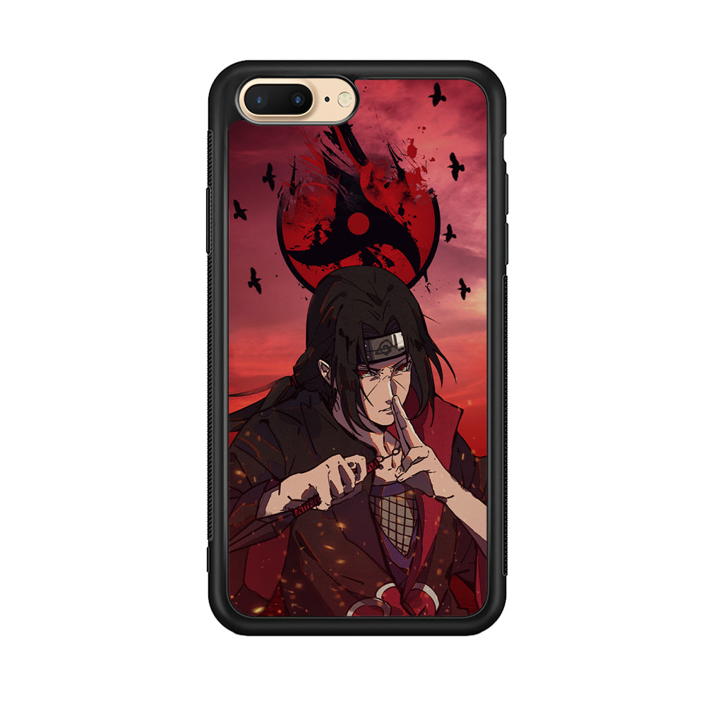 Itachi Blood Eye iPhone 8 Plus Case