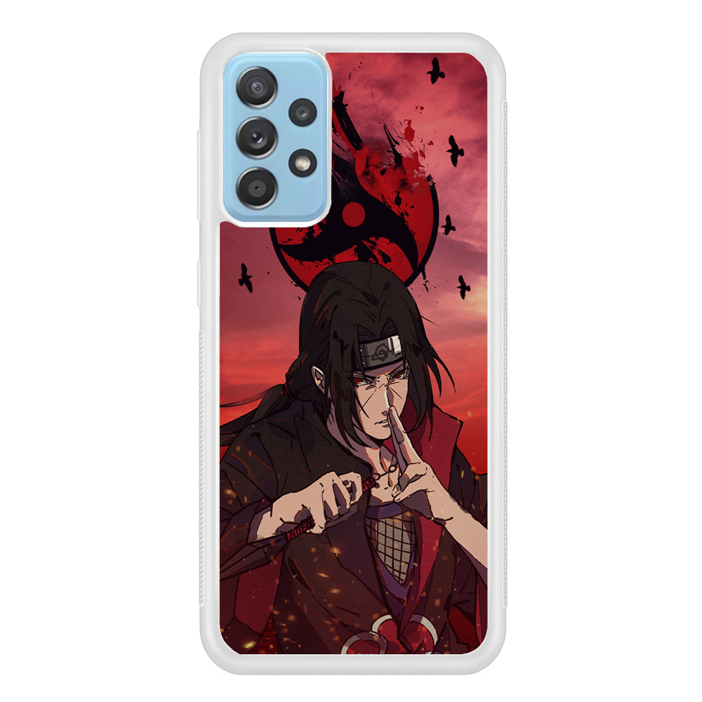 Itachi Blood Eye Samsung Galaxy A52 Case