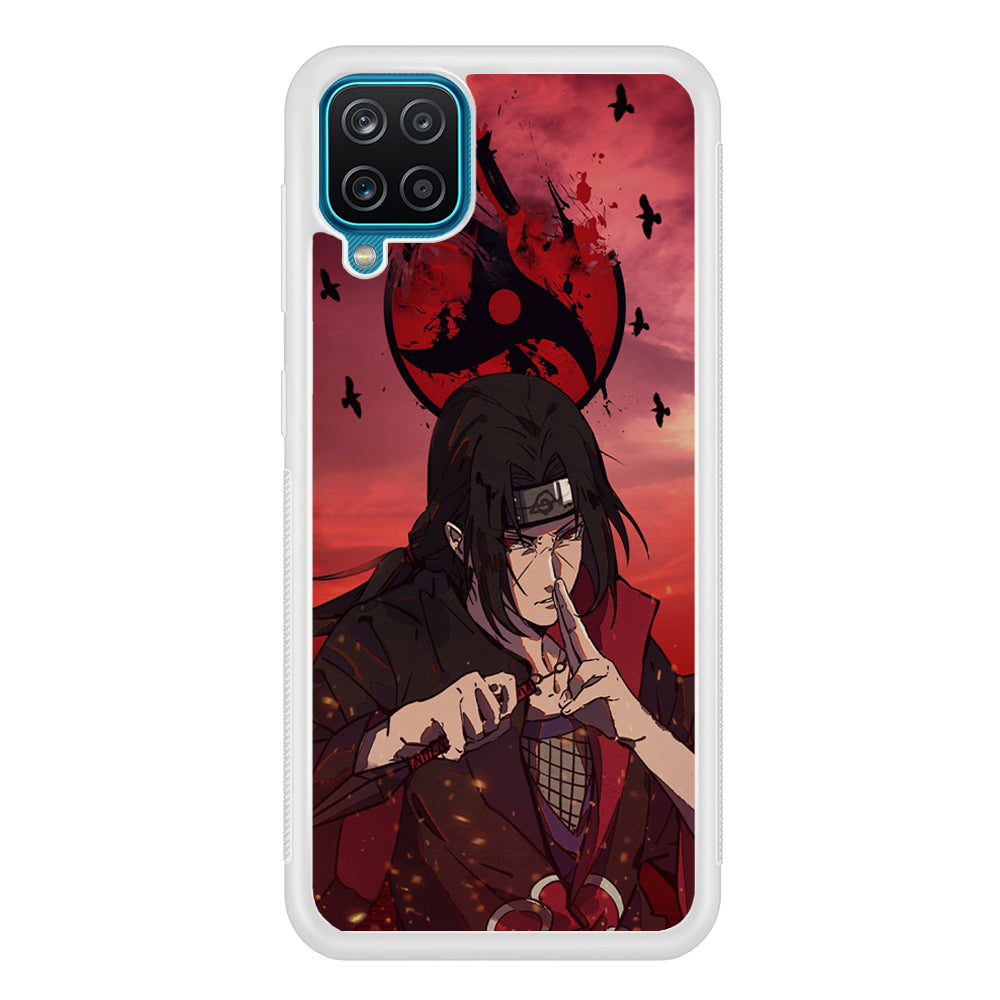 Itachi Blood Eye Samsung Galaxy A12 Case