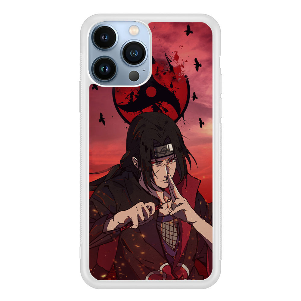 Itachi Blood Eye iPhone 13 Pro Max Case