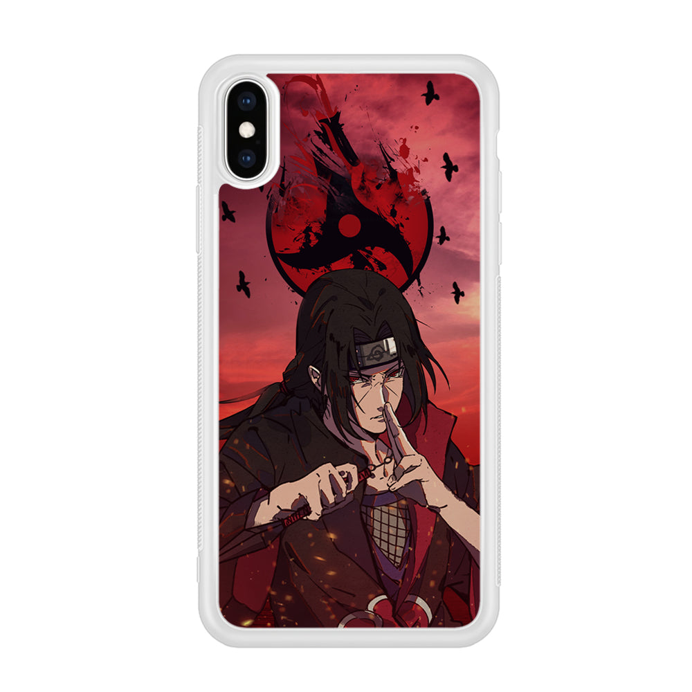 Itachi Blood Eye iPhone X Case