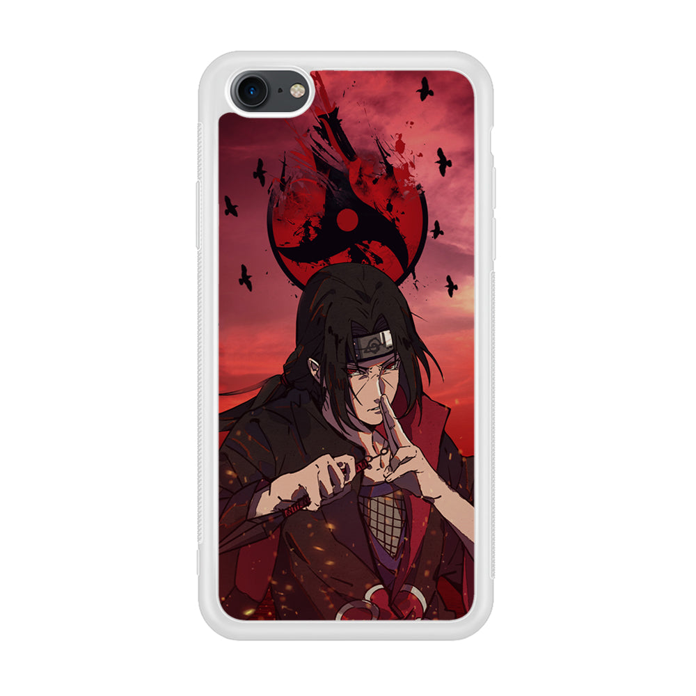 Itachi Blood Eye iPhone 8 Case