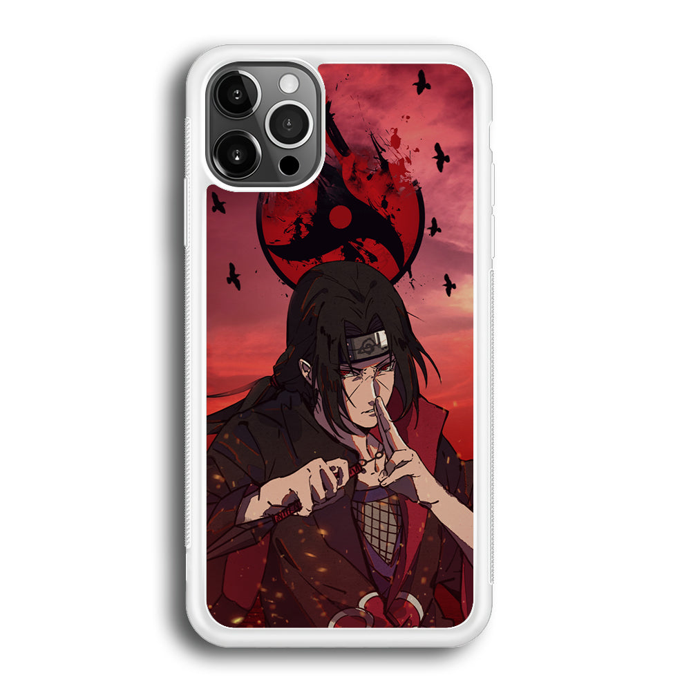 Itachi Blood Eye iPhone 12 Pro Case