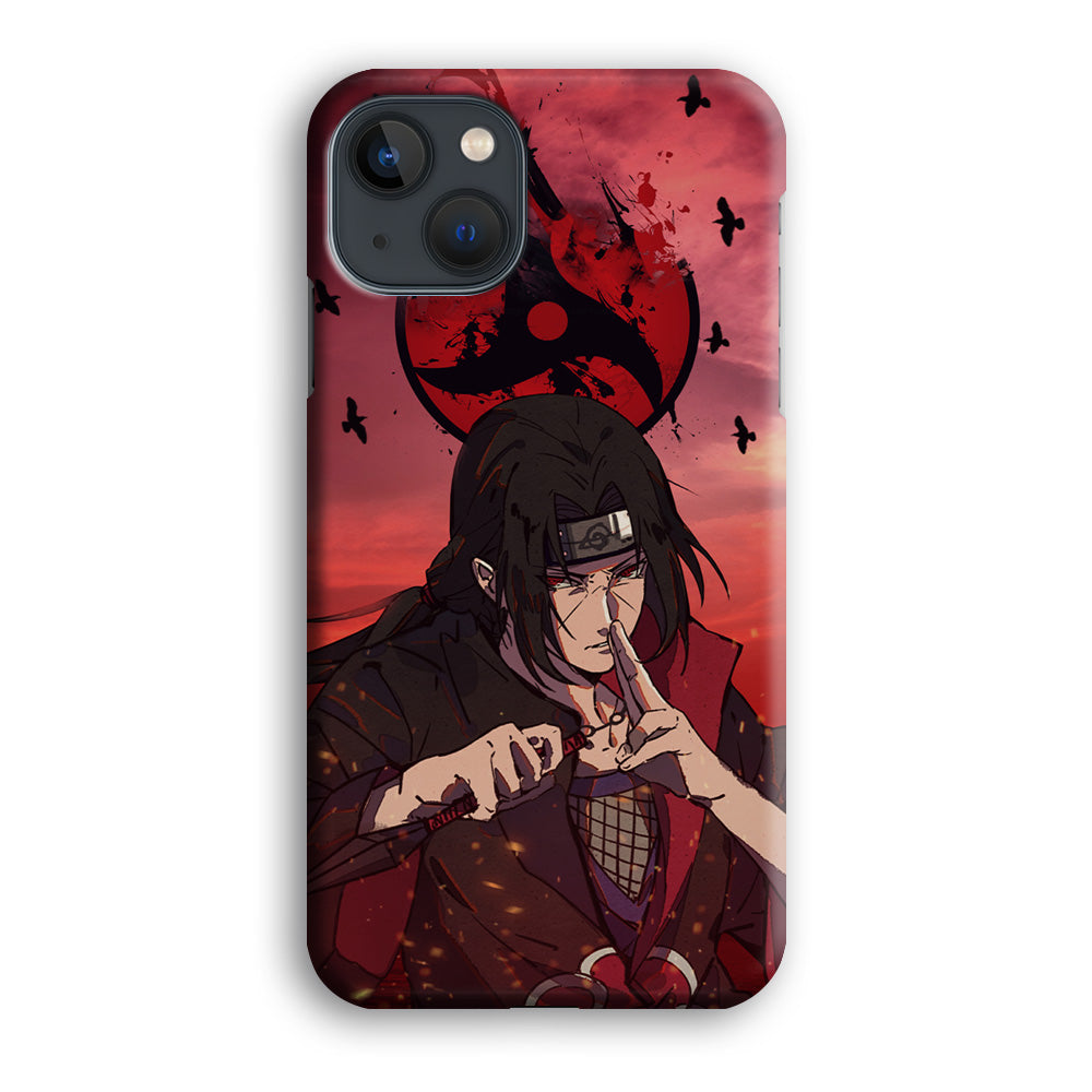 Itachi Blood Eye iPhone 13 Case