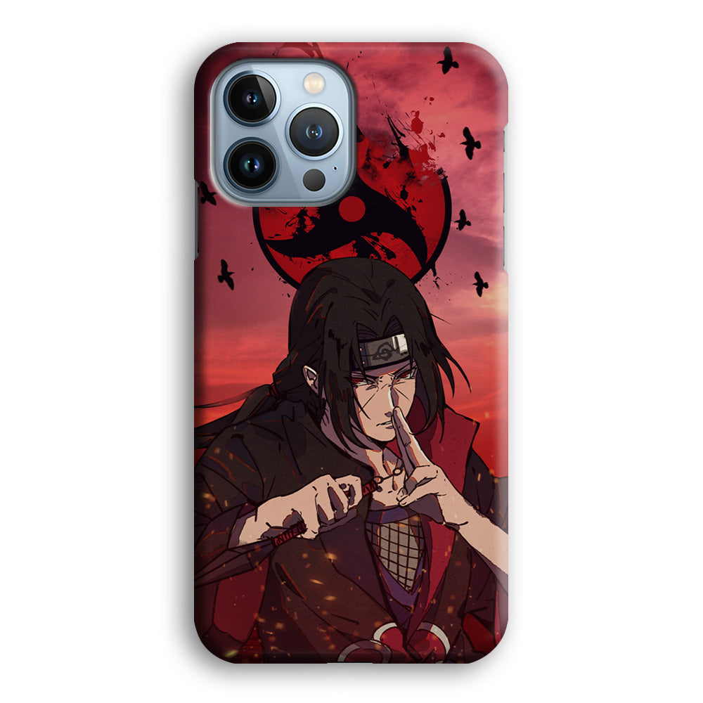 Itachi Blood Eye iPhone 13 Pro Max Case