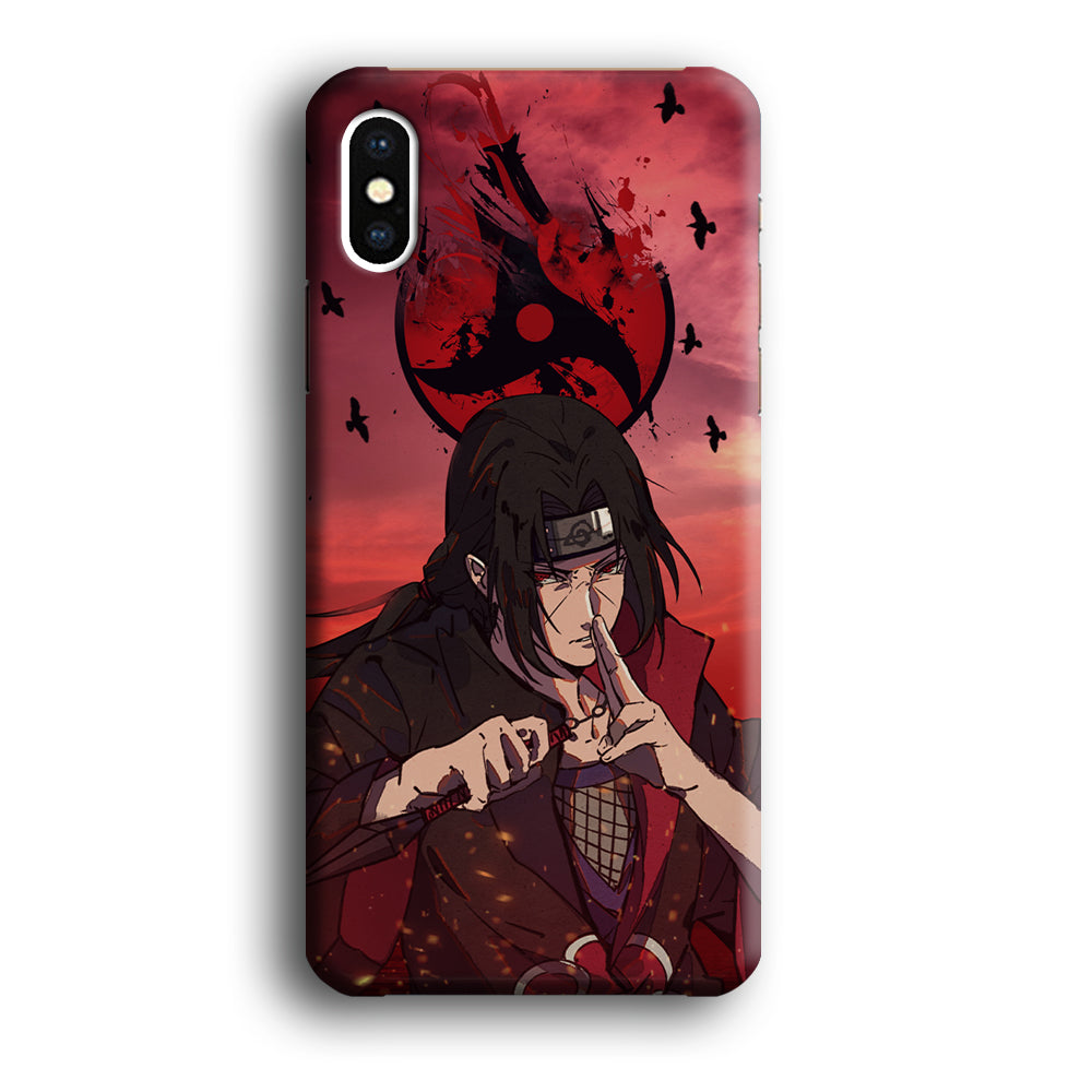 Itachi Blood Eye iPhone X Case