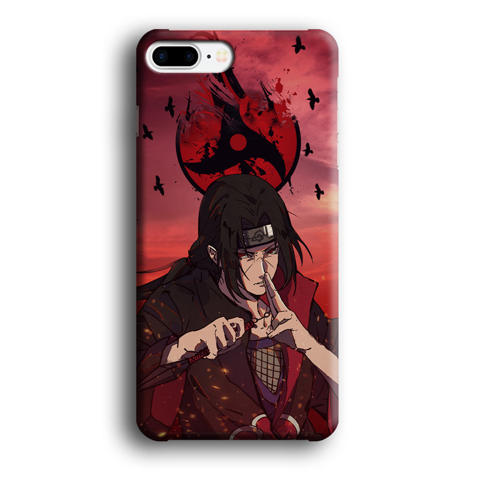 Itachi Blood Eye iPhone 8 Plus Case