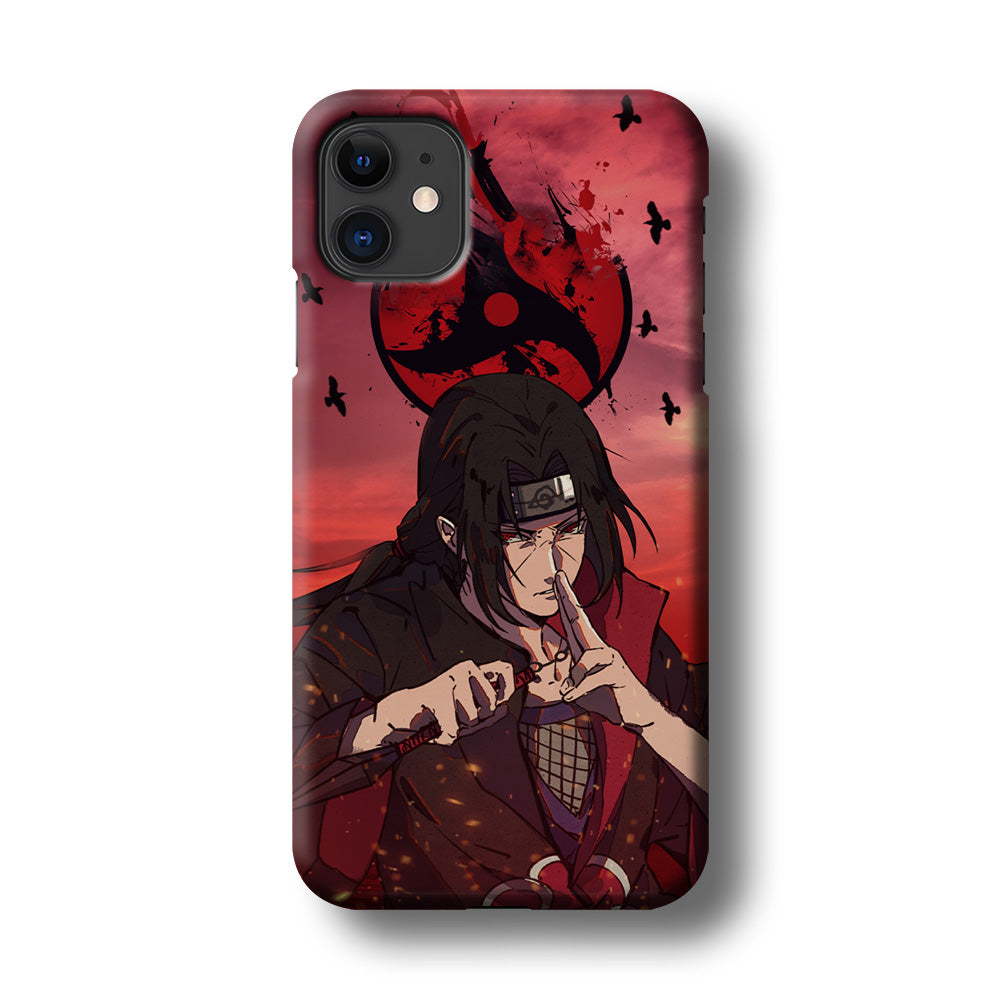 Itachi Blood Eye iPhone 11 Case