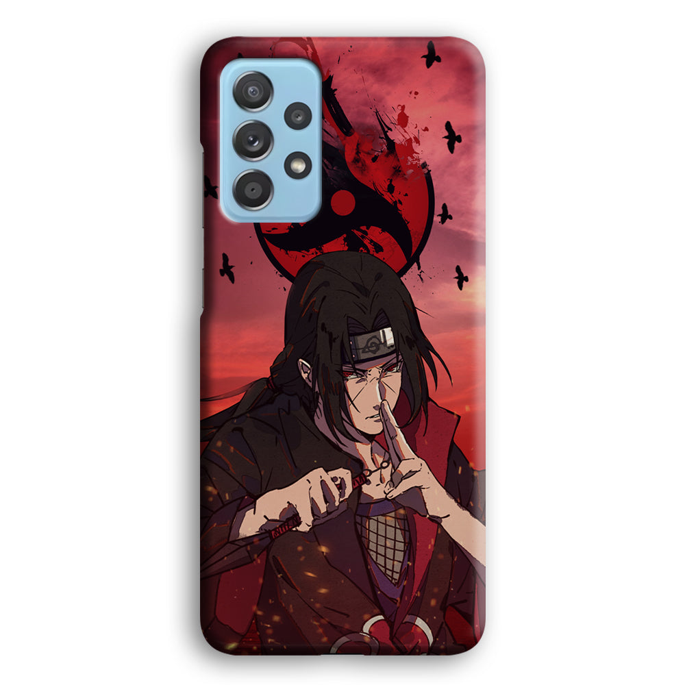 Itachi Blood Eye Samsung Galaxy A52 Case