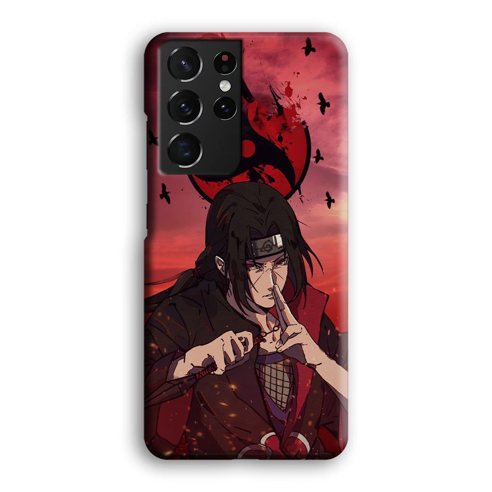 Itachi Blood Eye Samsung Galaxy S21 Ultra Case