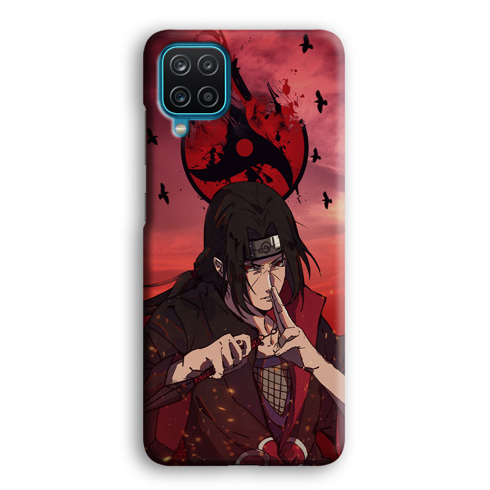 Itachi Blood Eye Samsung Galaxy A12 Case