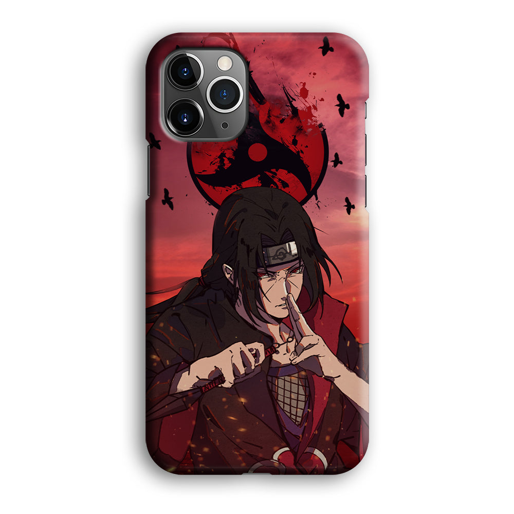 Itachi Blood Eye iPhone 12 Pro Case