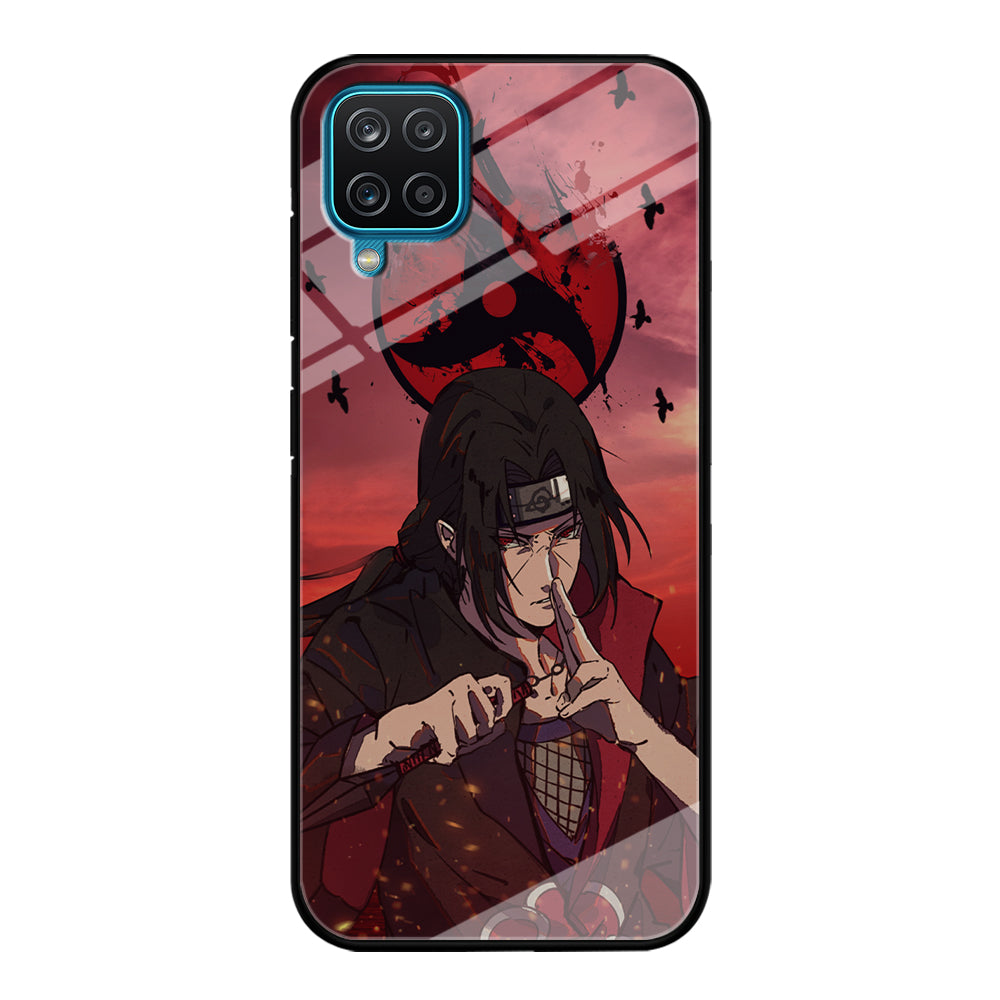 Itachi Blood Eye Samsung Galaxy A12 Case