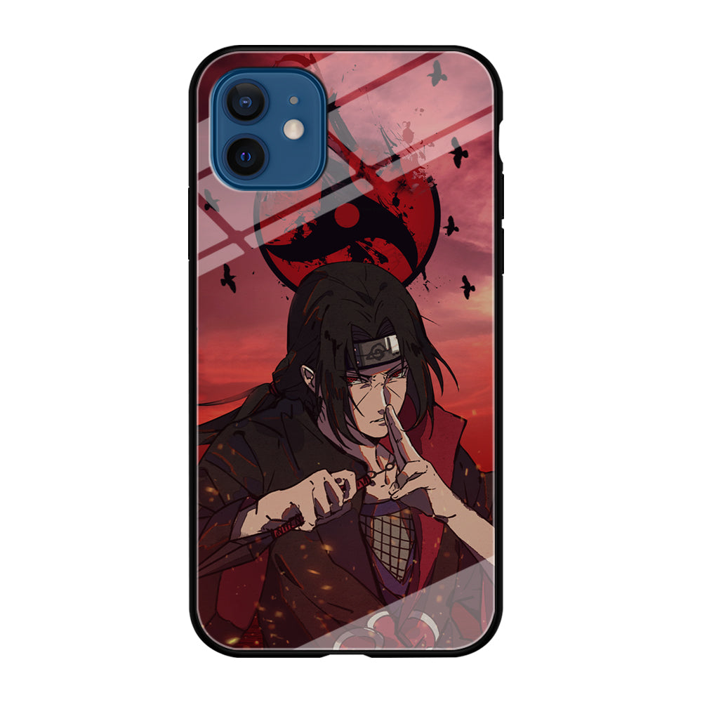 Itachi Blood Eye iPhone 12 Case