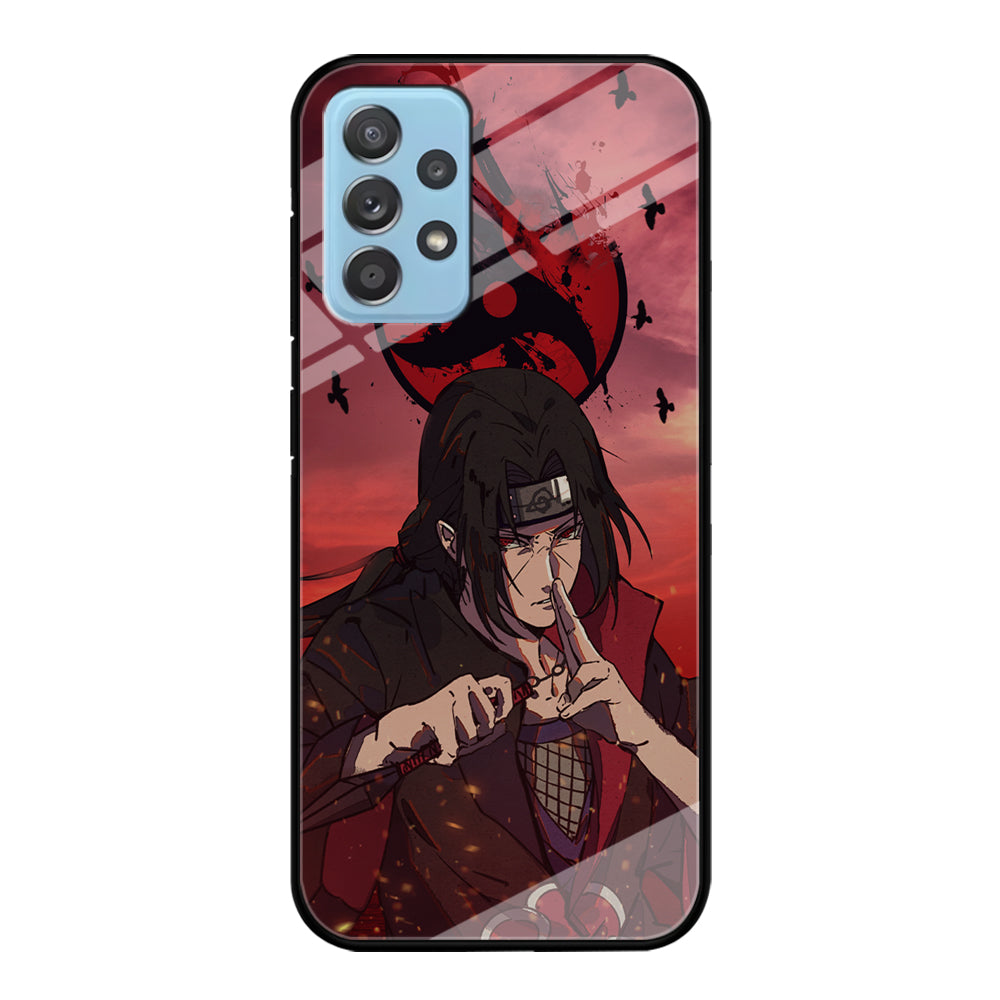 Itachi Blood Eye Samsung Galaxy A52 Case