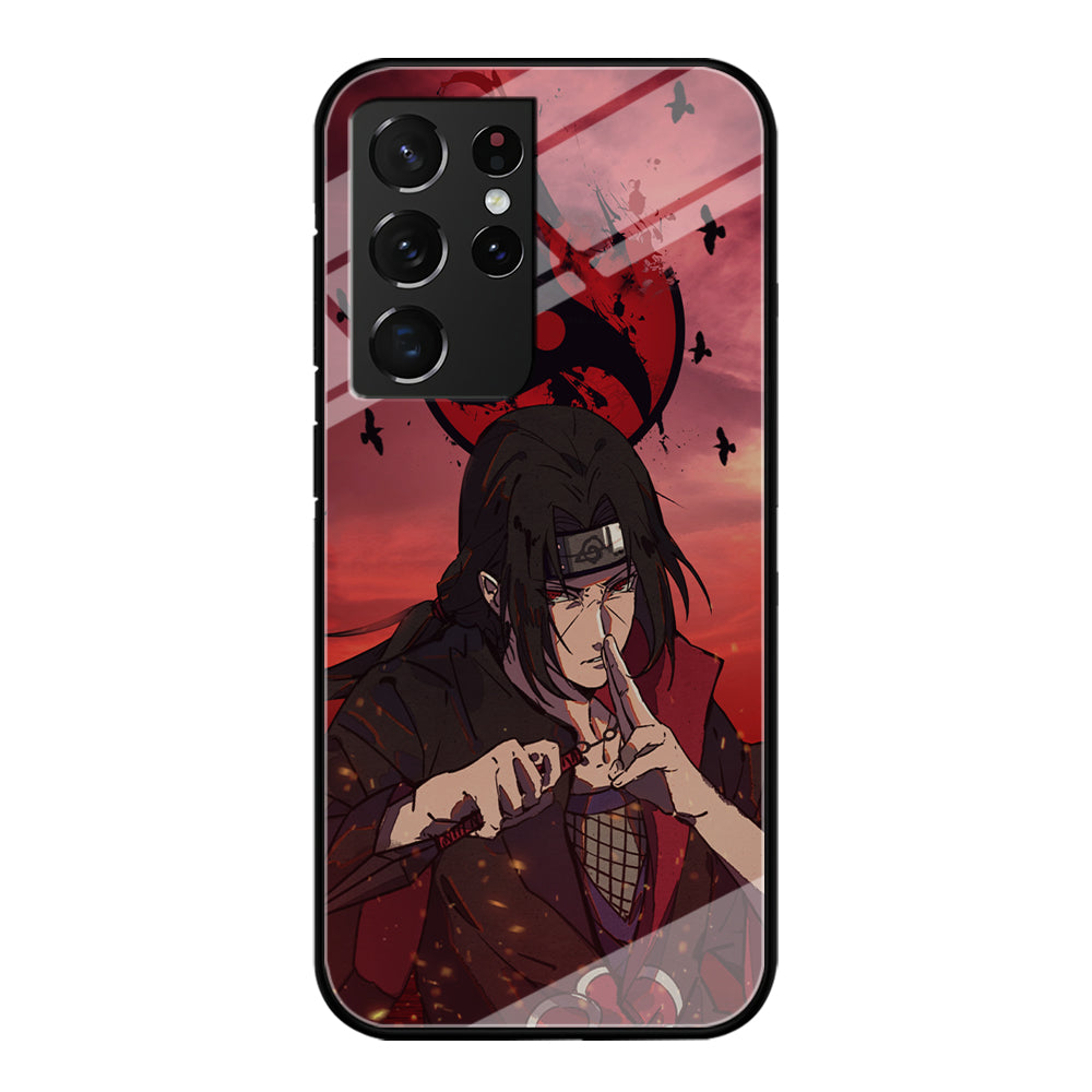 Itachi Blood Eye Samsung Galaxy S21 Ultra Case