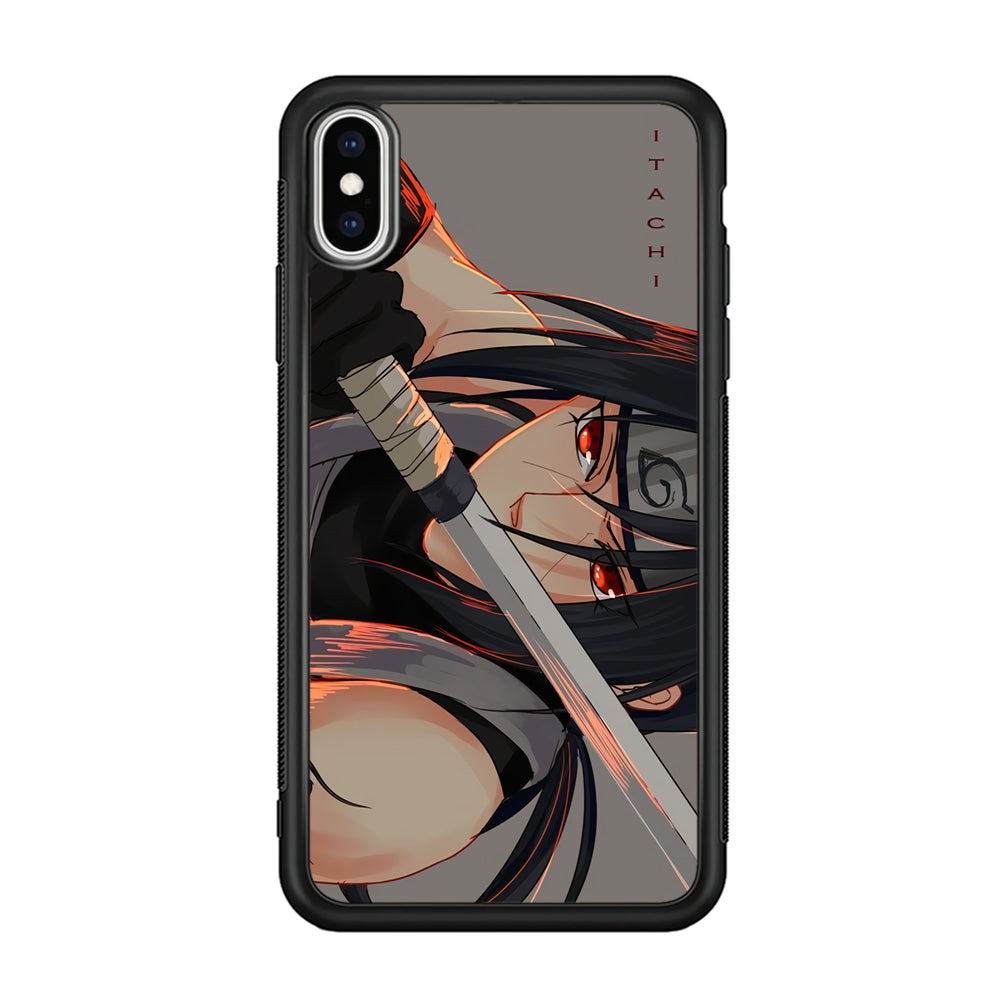 Itachi The Sword on Anbu iPhone X Case