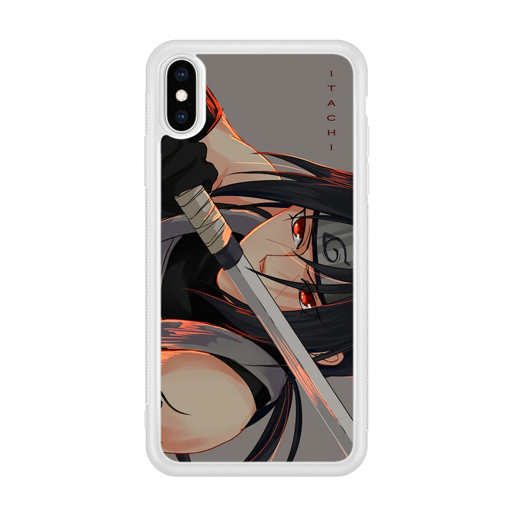 Itachi The Sword on Anbu iPhone X Case