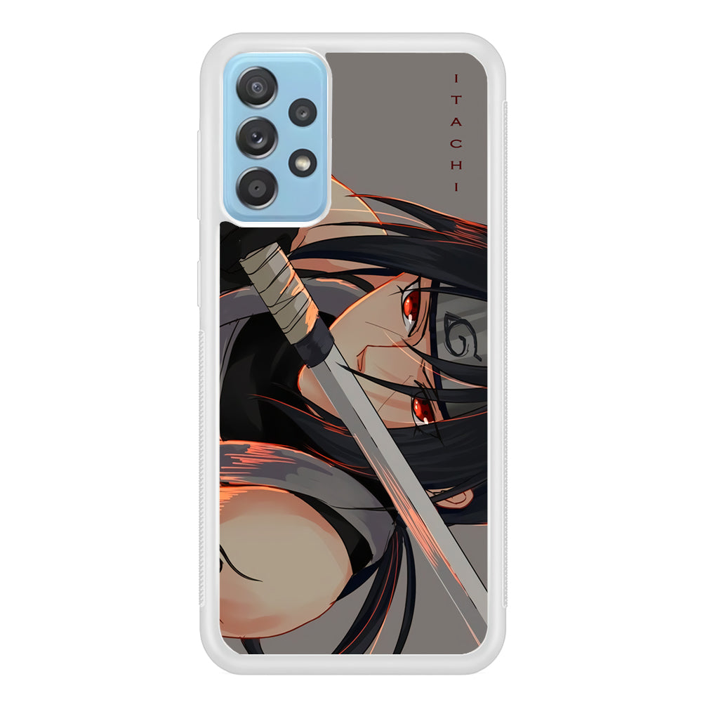 Itachi The Sword on Anbu Samsung Galaxy A52 Case