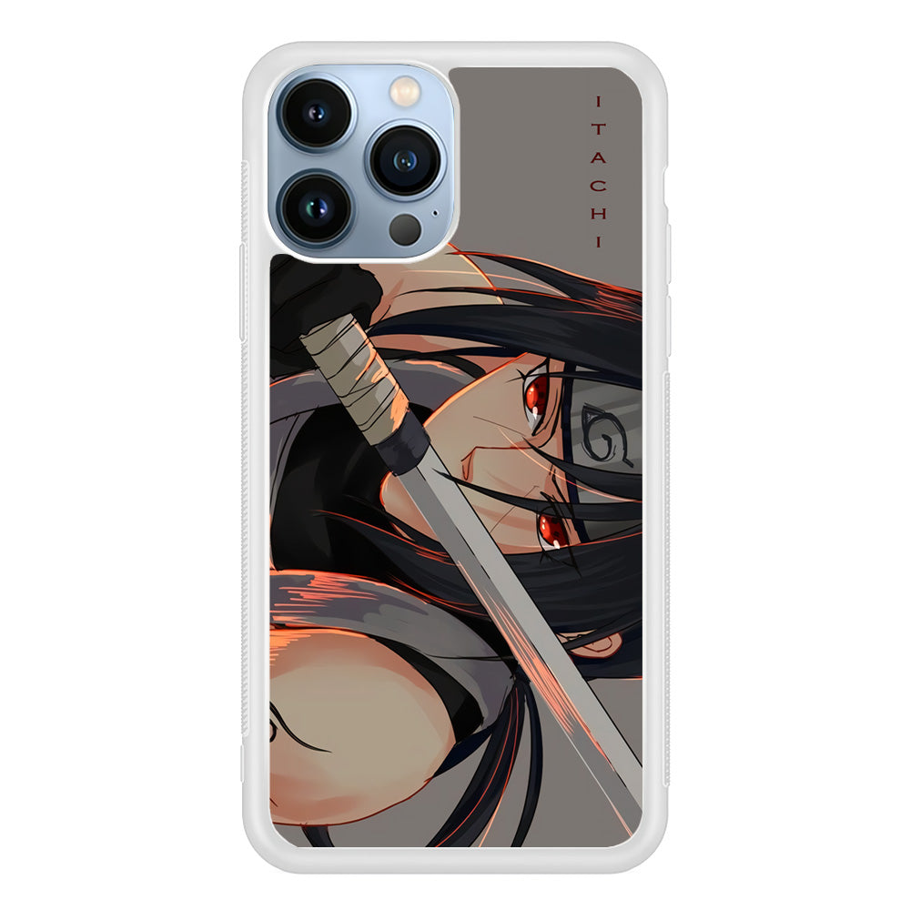 Itachi The Sword on Anbu iPhone 13 Pro Max Case