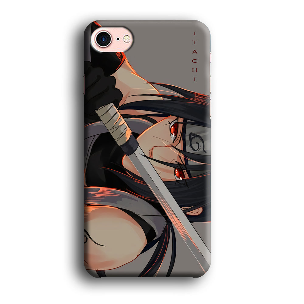 Itachi The Sword on Anbu iPhone 8 Case