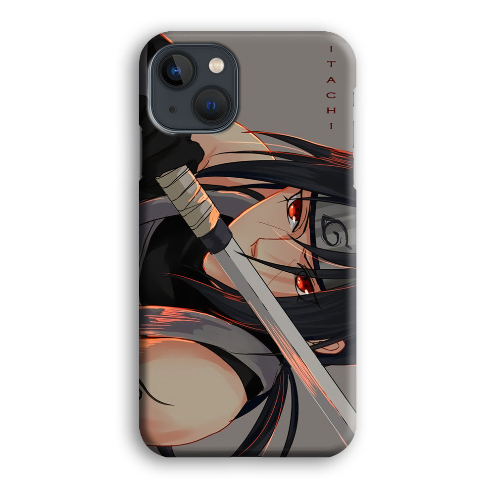 Itachi The Sword on Anbu iPhone 13 Case