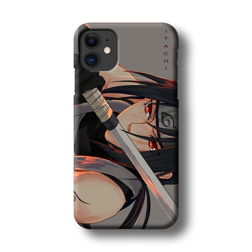 Itachi The Sword on Anbu iPhone 11 Case