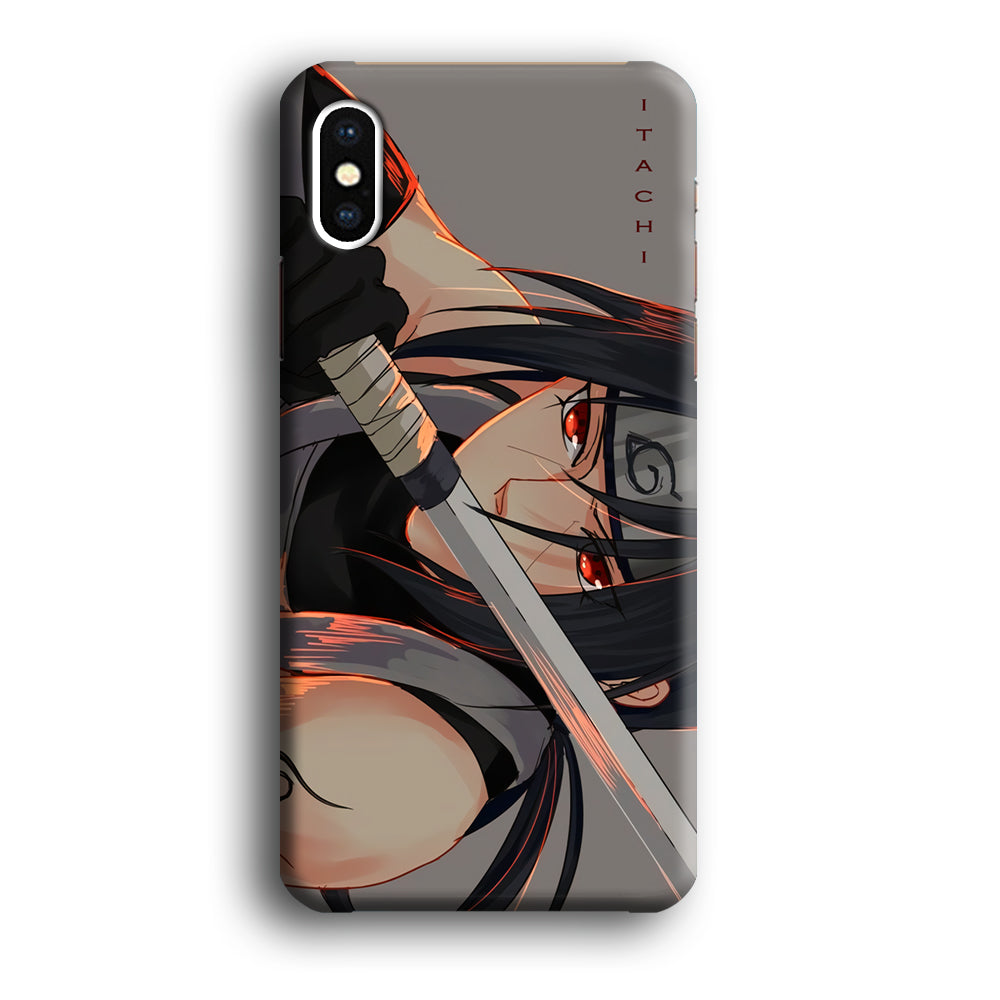 Itachi The Sword on Anbu iPhone X Case