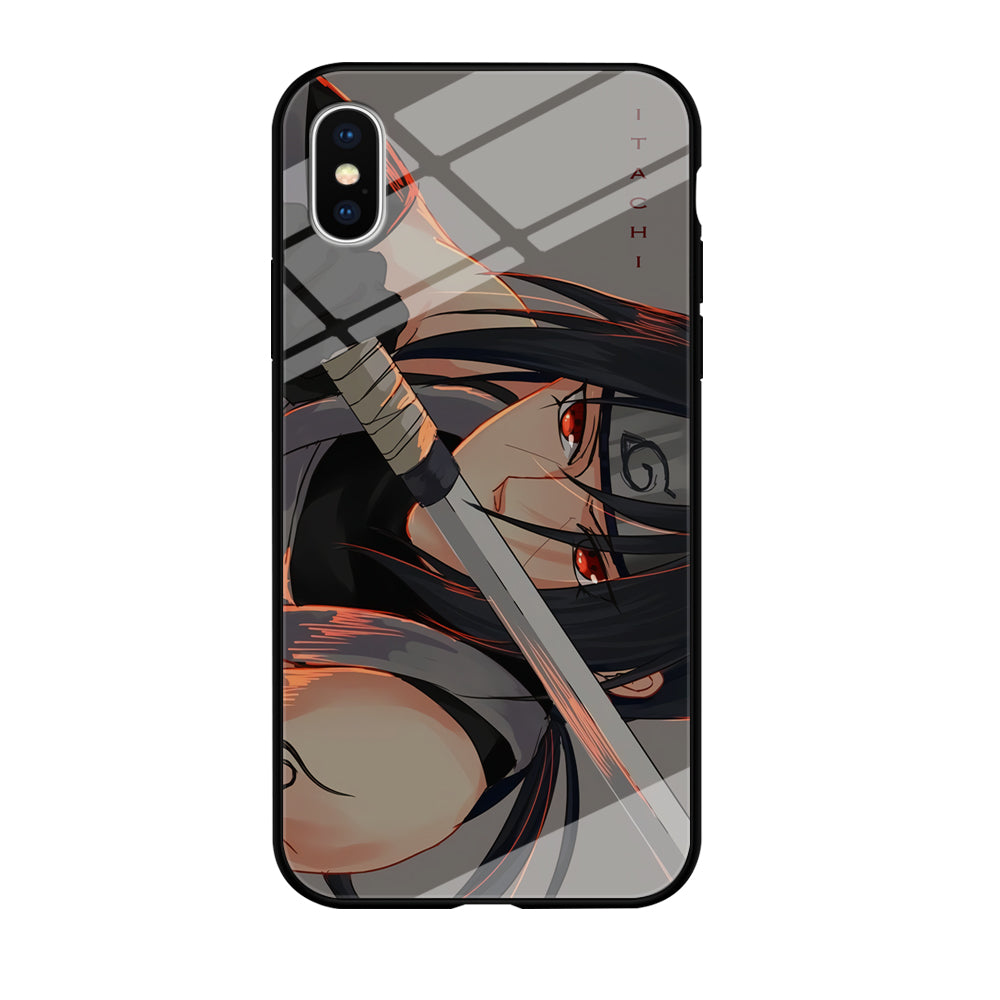 Itachi The Sword on Anbu iPhone X Case