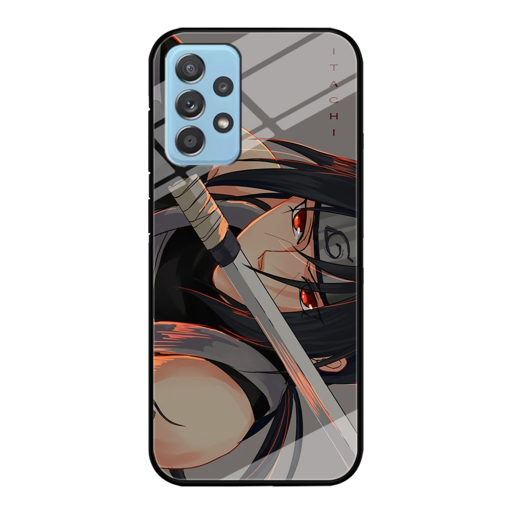 Itachi The Sword on Anbu Samsung Galaxy A52 Case