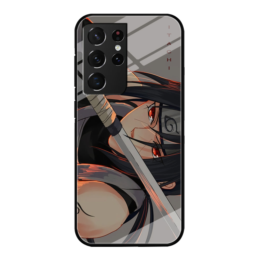 Itachi The Sword on Anbu Samsung Galaxy S21 Ultra Case