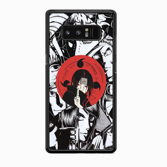 Itachi, The Hero Behind The Scenes Samsung Galaxy Note 8 Case