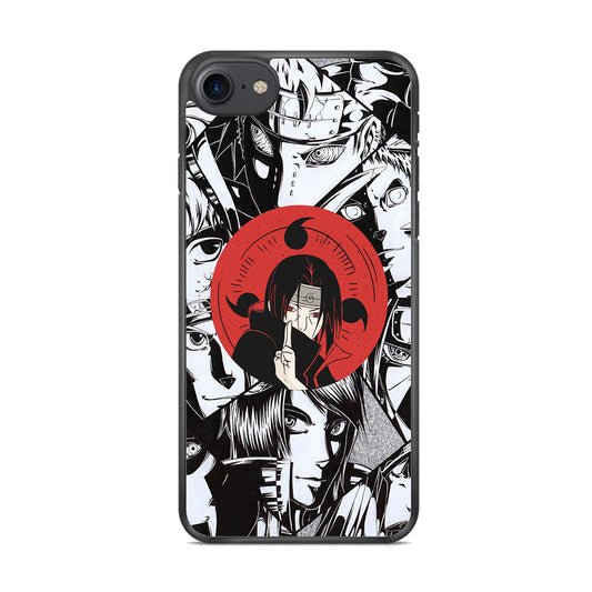 Itachi, The Hero Behind The Scenes iPhone 8 Case