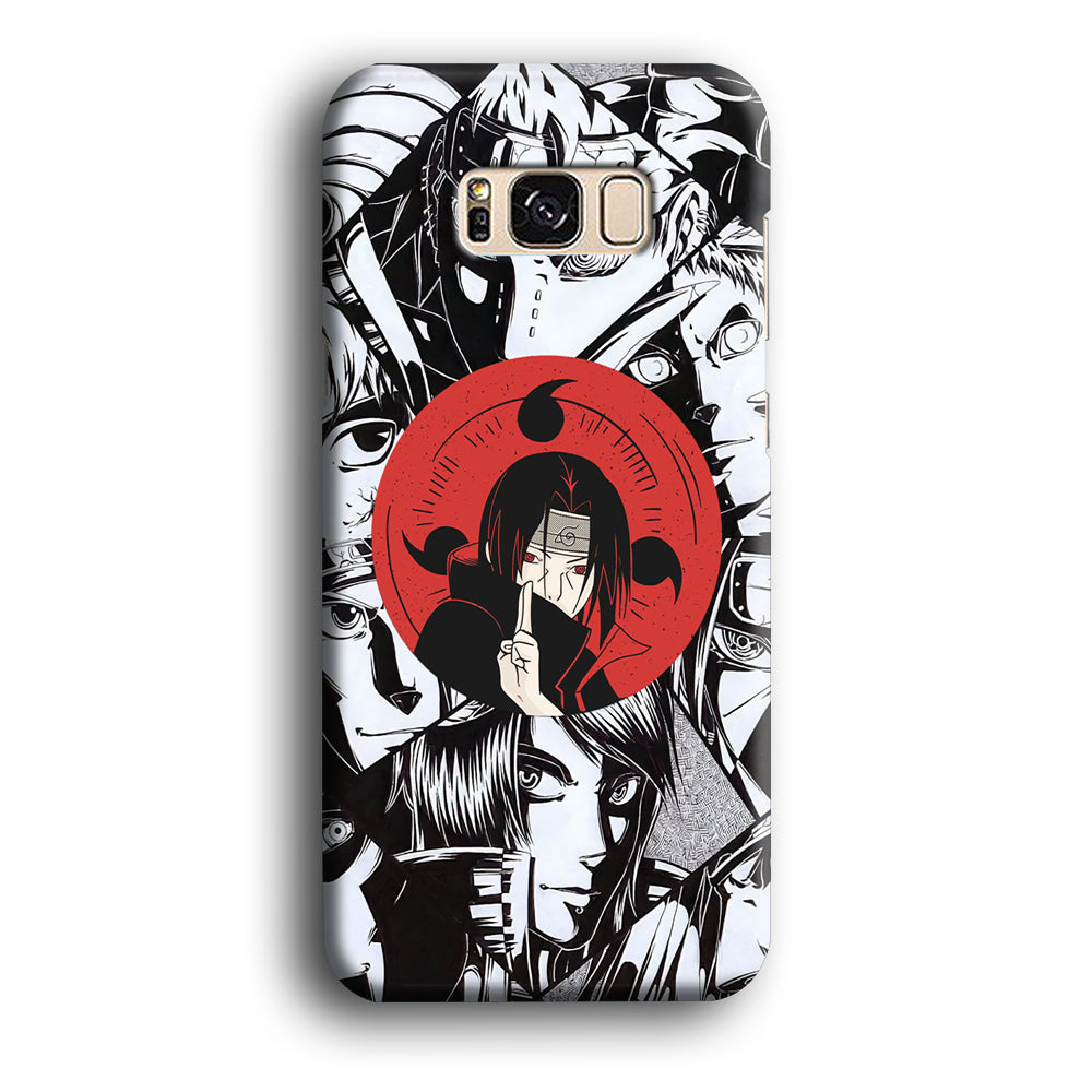 Itachi, The Hero Behind The Scenes Samsung Galaxy S8 Plus Case 3D Case
