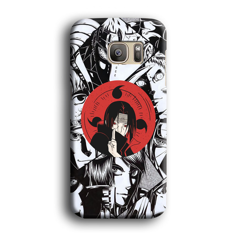 Itachi, The Hero Behind The Scenes Samsung Galaxy S7 Edge Case