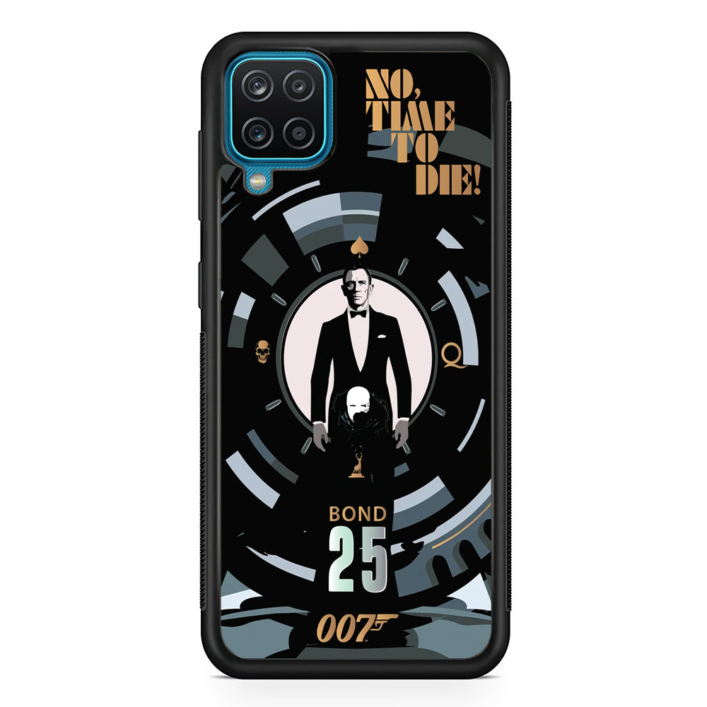 James Bond Poster of No Time To Die Samsung Galaxy A12 Case