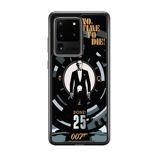 James Bond Poster of No Time To Die Samsung Galaxy S20 Ultra Case