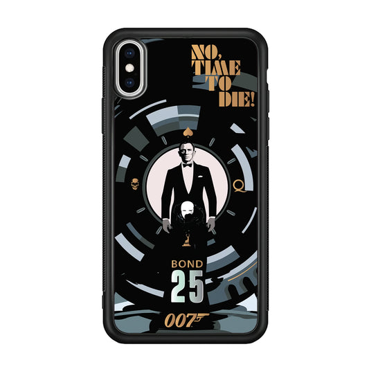 James Bond Poster of No Time To Die iPhone XS MAX Case
