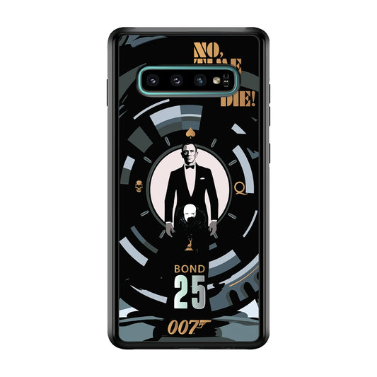 James Bond Poster of No Time To Die Samsung Galaxy S10 Case