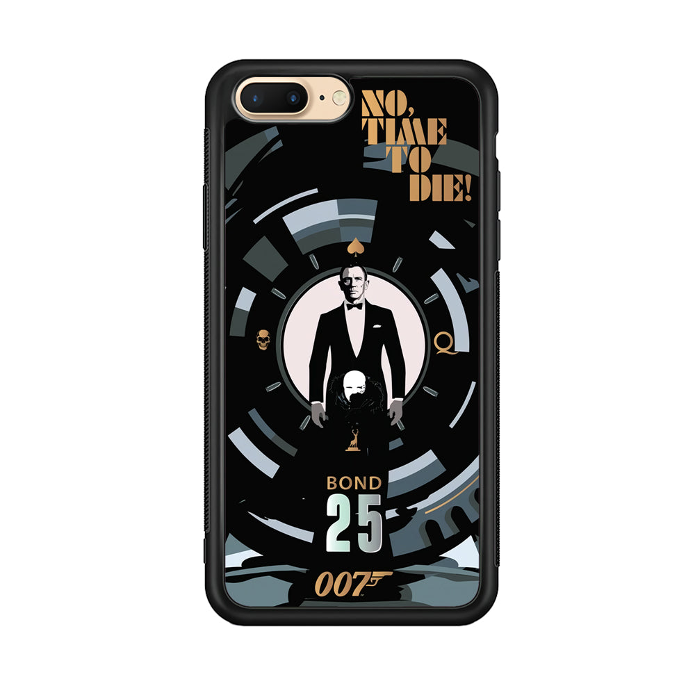 James Bond Poster of No Time To Die iPhone 8 Plus Case