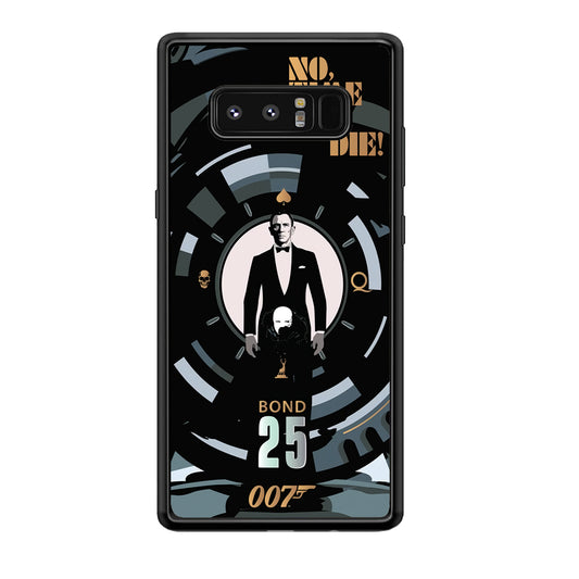 James Bond Poster of No Time To Die Samsung Galaxy Note 8 Case