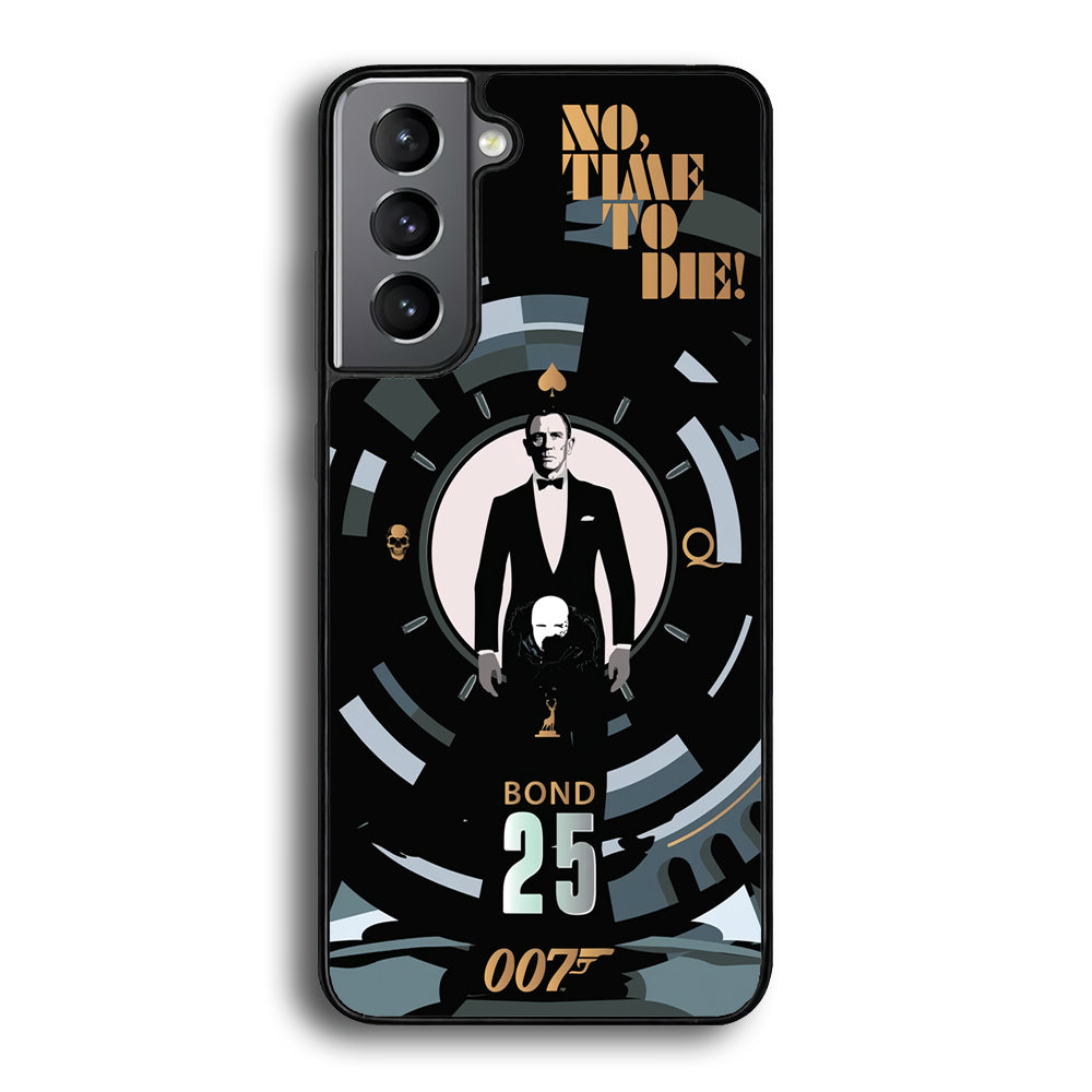 James Bond Poster of No Time To Die Samsung Galaxy S21 Plus Case - Carneyforia