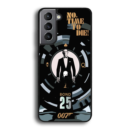 James Bond Poster of No Time To Die Samsung Galaxy S21 Plus Case - Carneyforia